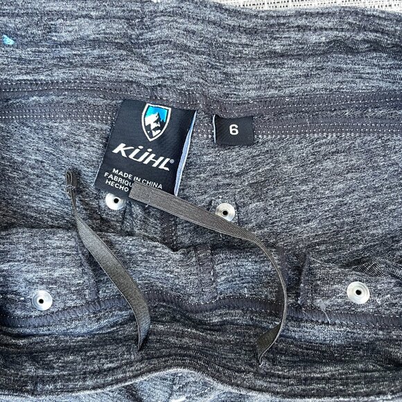 Kuhl‎ Mova Capri Pants Women's Size 6 Heathered Gray Outdoors Stretch Comfort - Picture 9 of 10